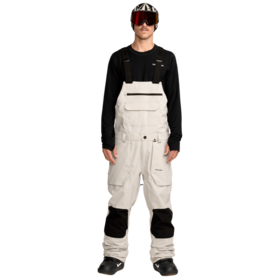 Volcom Roan Bib Overall (25/26) Stone-Stn