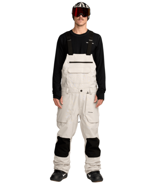 Volcom Roan Bib Overall (25/26) Stone-Stn