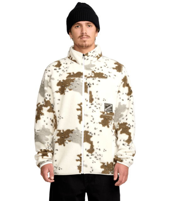 Volcom Nelson Sherpa Full Zip (25/26) White-Wht