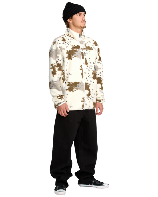 Volcom Nelson Sherpa Full Zip (25/26) White-Wht