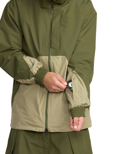 Volcom Longo Gore-Tex Jacket (25/26) Dark Olive-Dko