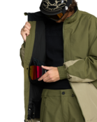 Volcom Longo Gore-Tex Jacket (25/26) Dark Olive-Dko