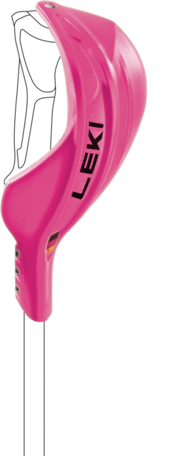 Leki Gate Guard Closed Wc (1 Pair) (25/26) 11 Neonpink