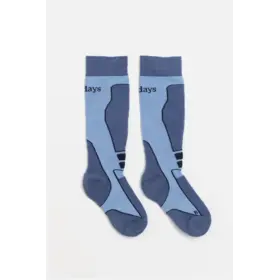 Halfdays Light Cushion Ski Sock (25/26) Forget Me Not