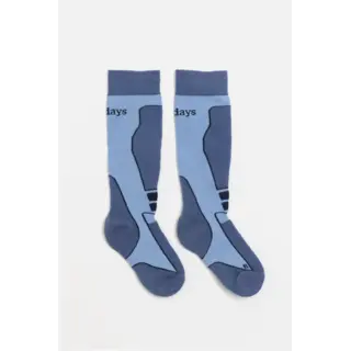Halfdays Light Cushion Ski Sock (25/26) Forget Me Not