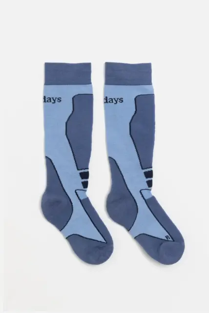 Halfdays Light Cushion Ski Sock (25/26) Forget Me Not