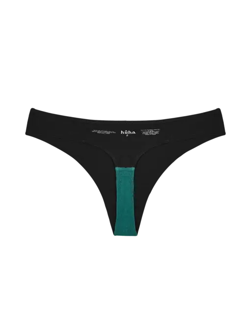 Huha Low Profile Thong (25/26) Black Huha Low Profile Thong (25/26) Black