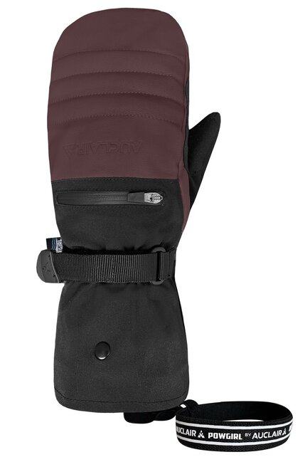 Auclair A-Peak 2-In-1 - Mitts/Mitaines (25/26) Burgundy/Black-8184