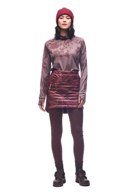 Indyeva Boon Skirt Iii (25/26) Dark Bark Root Print-87303