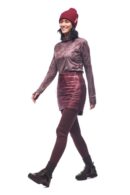 Indyeva Boon Skirt Iii (25/26) Dark Bark Root Print-87303