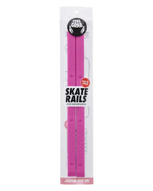 Crab Grab Skate Rails (25/26) Hot Pink