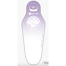 Boot Bib Fade - Purple (25/26)
