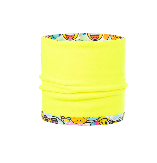 Bula Kids Therma-Fleece Neck Gaiter (25/26) Smiley OS