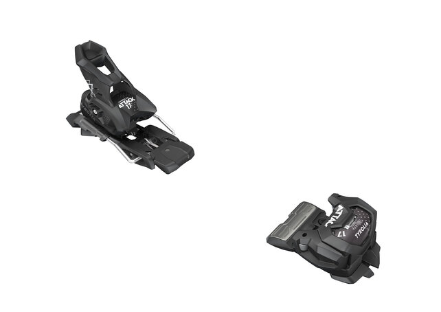 Tyrolia Attack 17 Gw W/O Brake[A]S.B (25/26) Solid Black