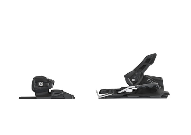 Tyrolia Attack Hybrid 11 Mn/Pt Br 95 [O] (26/27) Black/Silver