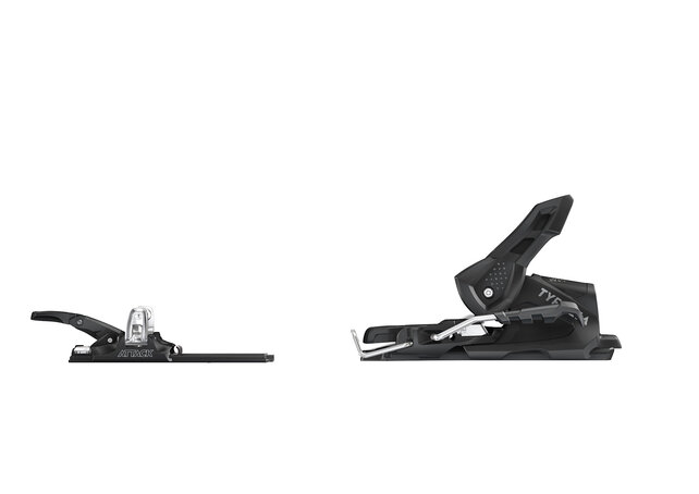 Tyrolia Attack Hybrid 11 Mn/Pt Br.95 (25/26) Solid Black / Silv