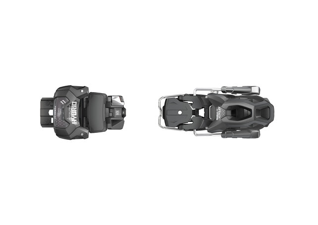 Tyrolia Attack Hybrid 11 Mn/Pt Br 95 [O] (26/27) Black/Silver