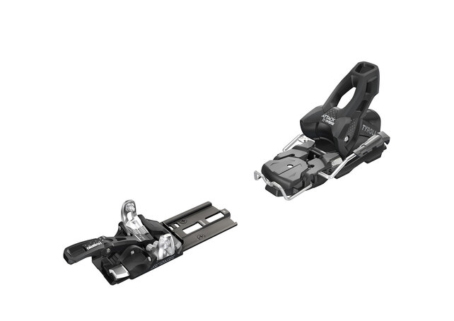 Tyrolia Attack Hybrid 11 Mn/Pt Br 95 [O] (26/27) Black/Silver