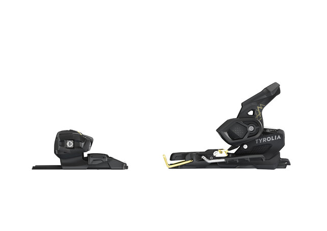 Tyrolia Attack Hybrid 14 Mn/Pt Br 110 [O] (26/27) Black/Gold