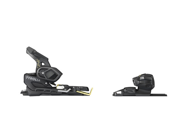 Tyrolia Attack Hybrid 14 Mn/Pt Br.11 (25/26) Solid Black / Gold