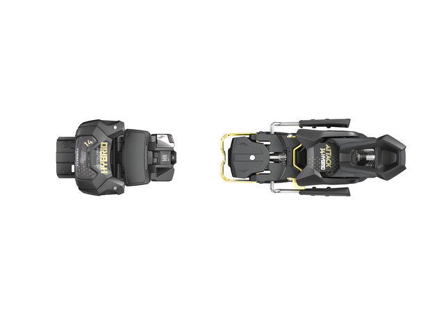 Tyrolia Attack Hybrid 14 Mn/Pt Br 110 [O] (26/27) Black/Gold
