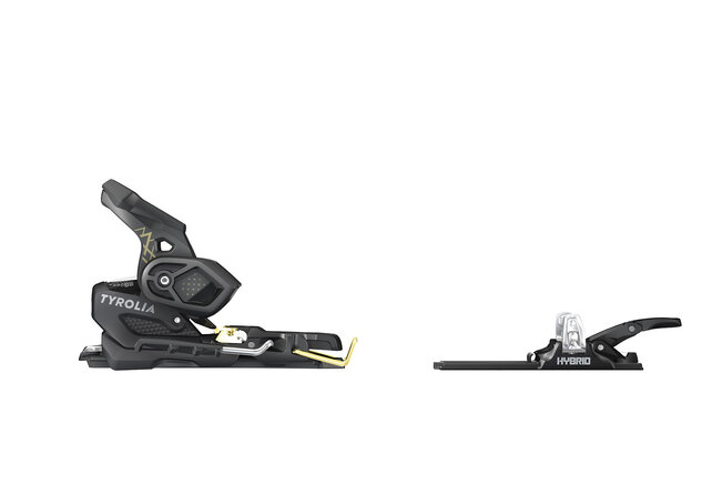 Tyrolia Attack Hybrid 14 Mn/Pt Br 95 [O] (26/27) Black/Gold