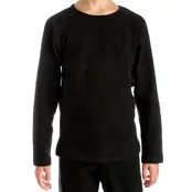 Hot Chillys Youth Velvet Fleece Crew (25/26) Black