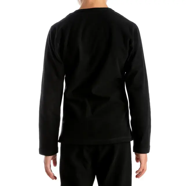 Hot Chillys Youth Velvet Fleece Crew (25/26) Black