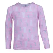 Hot Chillys Youth Velvet Fleece Crew (25/26) PTP Pine Tree Petal