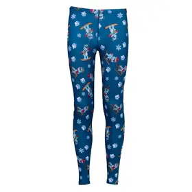 Hot Chillys Youth Velvet Fleece Pant (25/26) SNB Snow Bears