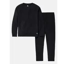 Burton Kids' Fleece Base Layer Set (25/26) True Black-A04