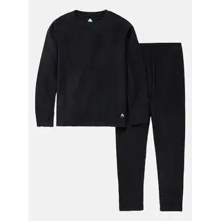 Burton Kids' Fleece Base Layer Set (25/26) True Black-A04