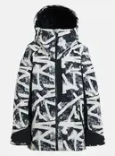 Burton Kids' Hillslope Jacket (25/26) City Streets/True Black-Eu0
