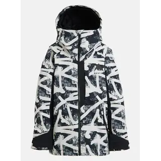 Burton Kids' Hillslope Jacket (25/26) City Streets/True Black-Eu0