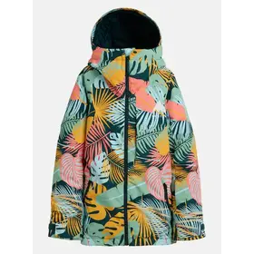 Burton Kids' Hillslope Jacket (25/26) Oversized Tropical-Ezo