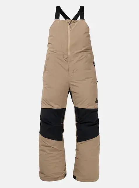 Burton Kids' Skylar 2L Bib Pants (26/27) Summit Taupe