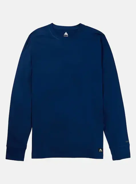 Burton Men's Midweight Base Layer Crewneck (25/26) Nightfall-Abg