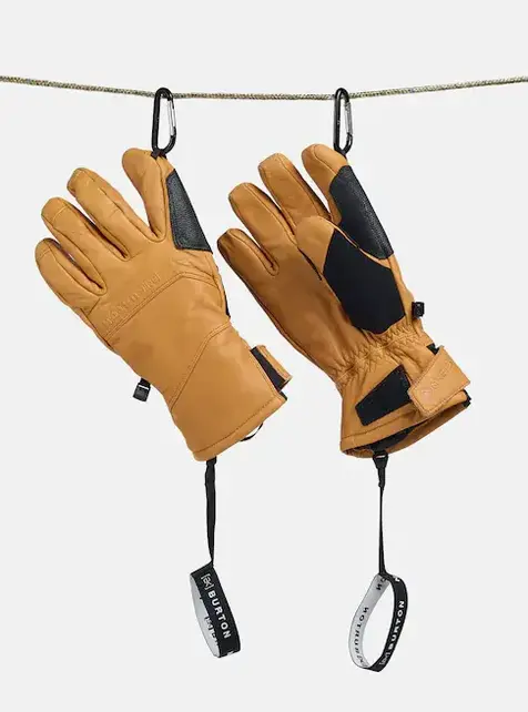 Burton [Ak] Clutch Gore-Tex Leather Gloves (25/26) Honey-42N