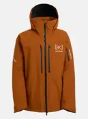 Burton Men's [Ak] Swash Gore‑Tex 2L Jacket (25/26) Chestnut Brown-Eza
