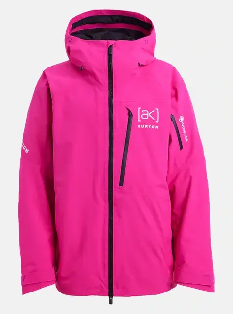 Burton Men's [Ak] Cyclic Gore‑Tex 2L Jacket (25/26) Very Berry-69P