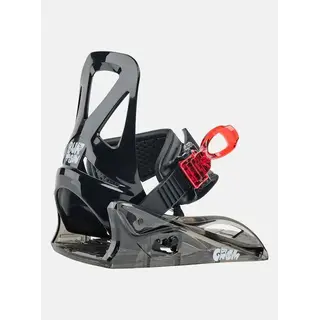 Burton Kids' Grom Disc Snowboard Bindings (25/26) Black-A02