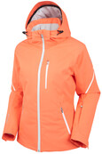 Sunice Women's Elissa Jacket (25/26) Living Coral/White
