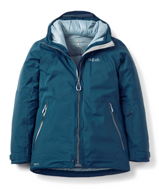 Rab Optical Down Jacket Wmns (25/26) Tempest Blue-Tmb