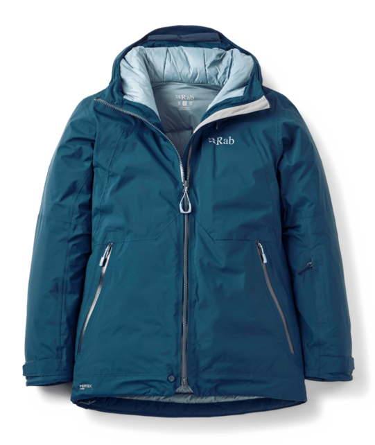 Rab Optical Down Jacket Wmns (26/27) Tempest Blue