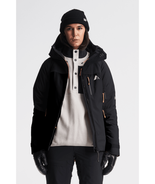 Orage Womens Nina Hybrid Insulated Jacket (25/26) Black-N101