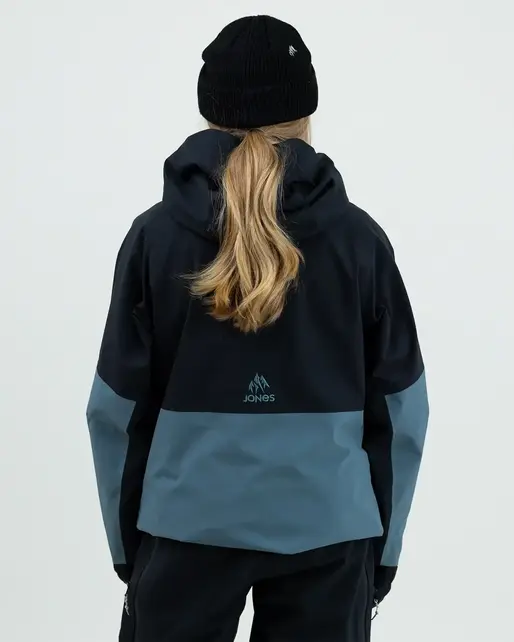 Jones W'S Mtn Surf Rec Anorak (25/26) Stealth Black-2