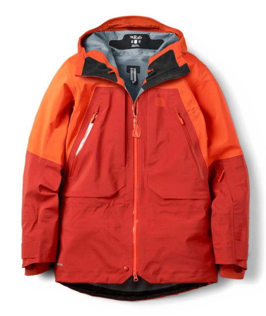 Rab Khroma Converge Jacket Wmns (25/26) Red Grapefruit/Tuscan Red-Rgt
