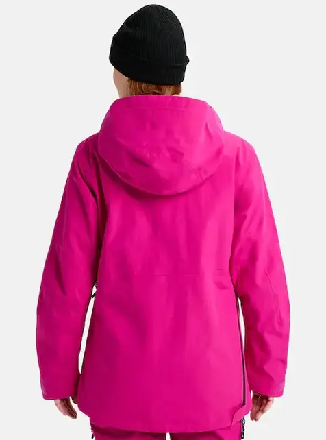 Burton Women's [Ak] Kimmy Gore-Tex 2L Anorak (25/26) Very Berry-69P