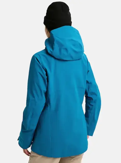 Burton Women's [Ak] Upshift Gore-Tex 2L Jacket (25/26) Blue Teal-Evv