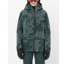 Salomon Absolute 3L Print Jkt W Ao/Green Gables (25/26)